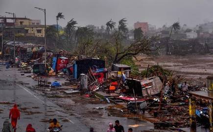 On Fani Cyclone Event Donated 1,00,000 to CM Funds