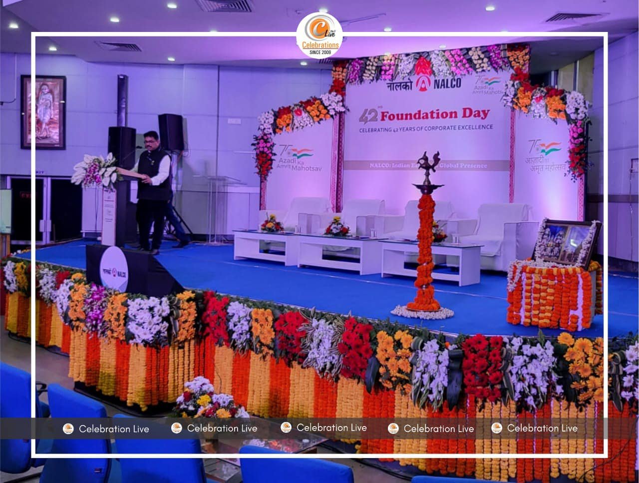 The 42nd Foundation Day was celebrated by Nalco